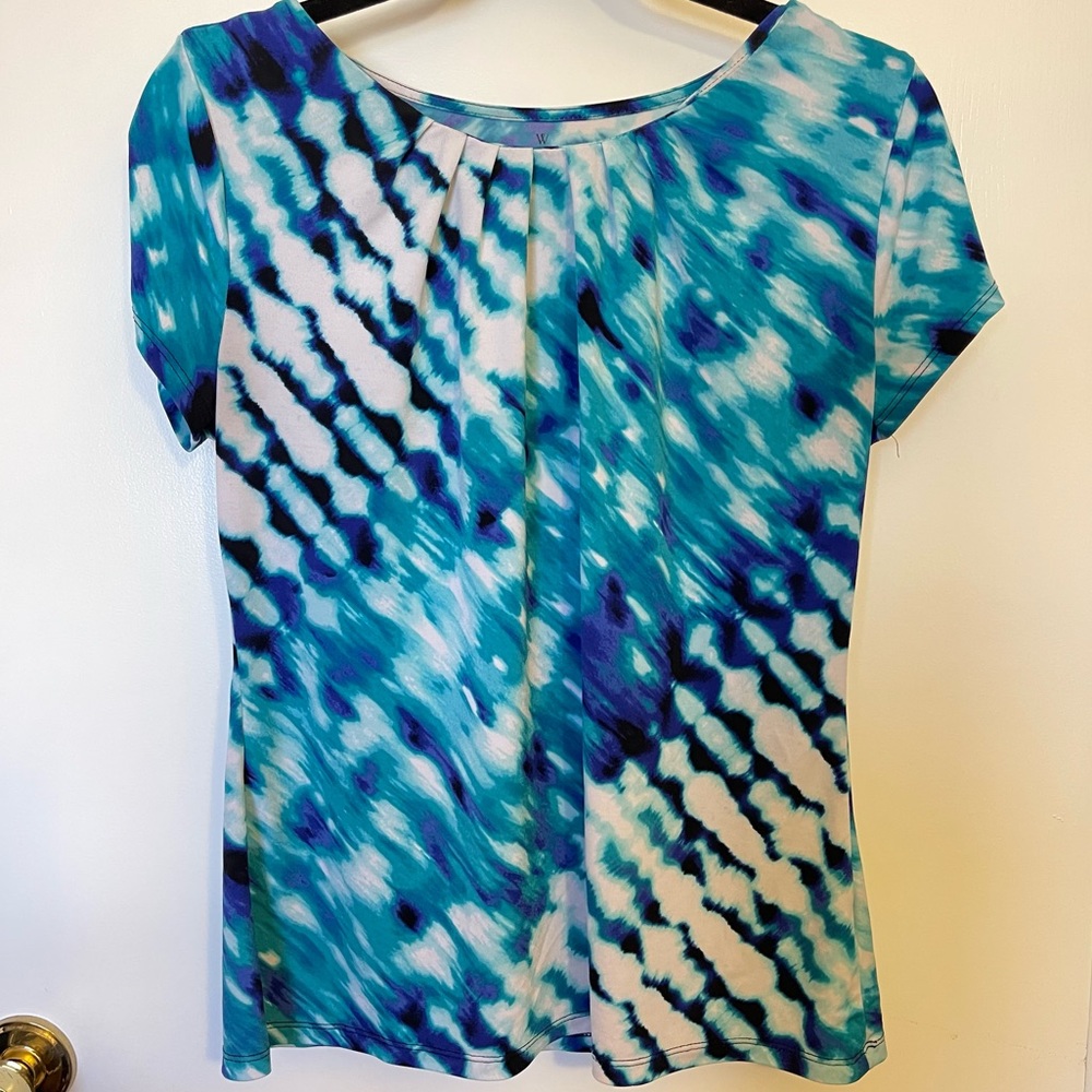 Worthington tie dye blouse